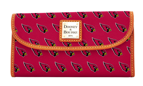 Dooney & Bourke NFL AZ Cardinals Continental Clutch