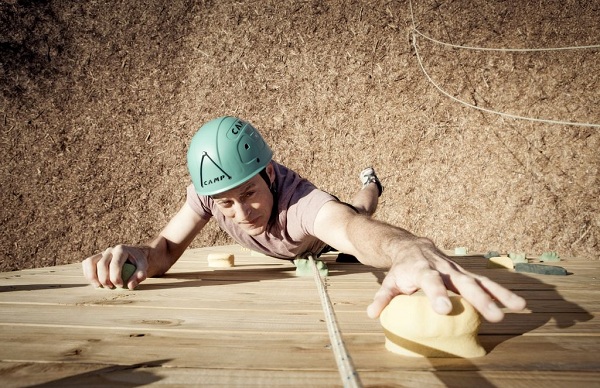 Climbing wall at Travaasa Austin