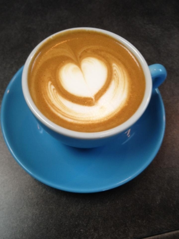 LatteArt BlueCup