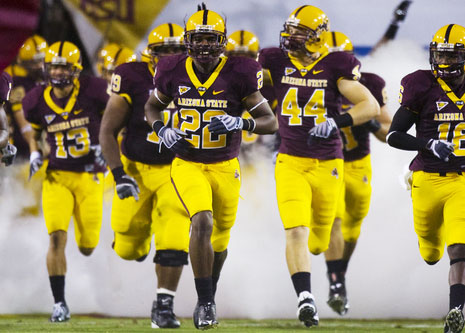 university of arizona football. sun devils football game