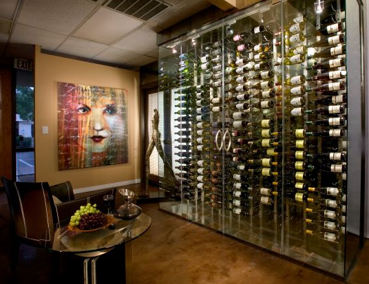 beautiful wine cellars