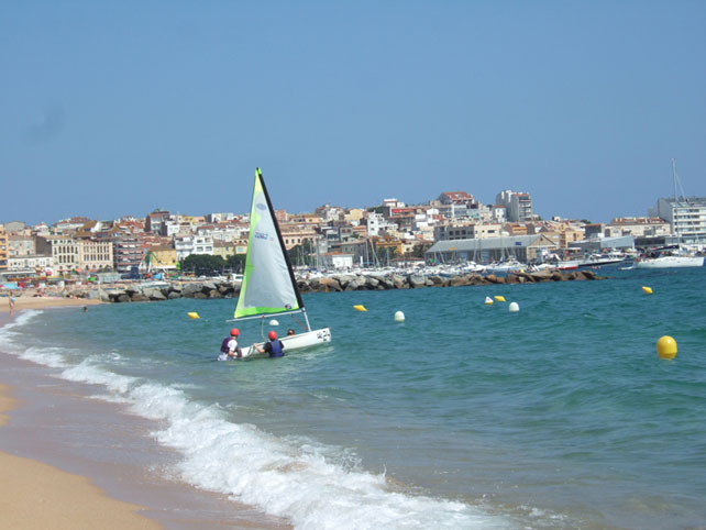 Catalan beach towns.