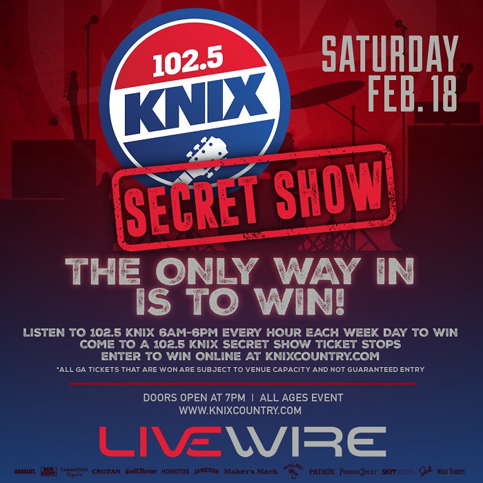 Event - 102.5 KNIX Secret Show