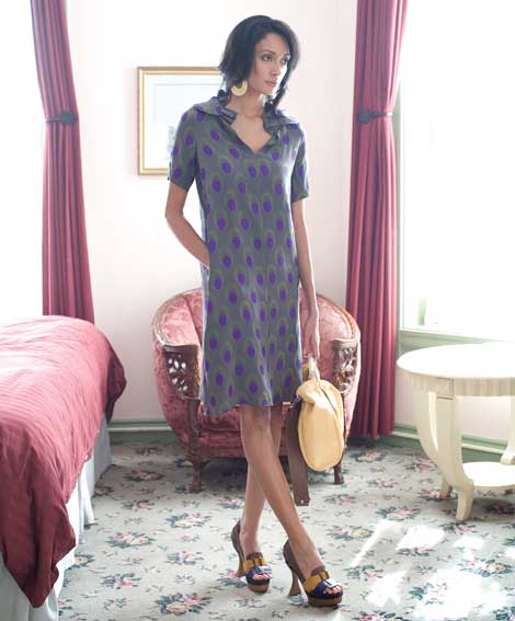  Marni peacock-inspired print dress
