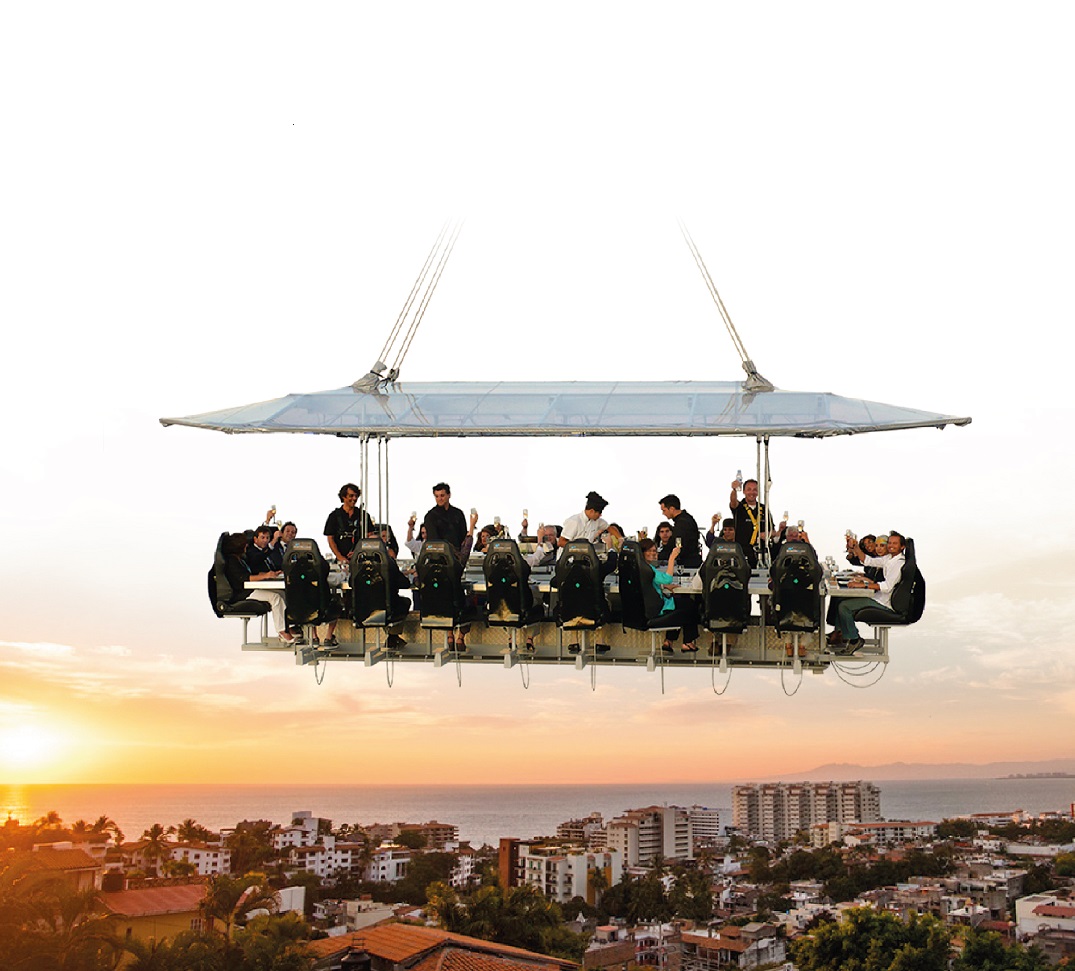 Dinner in the Sky (Literally!)