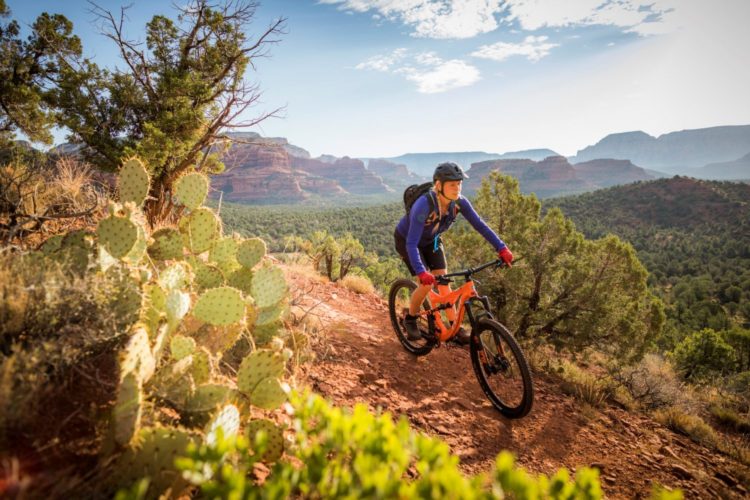 red rocks mountain biking