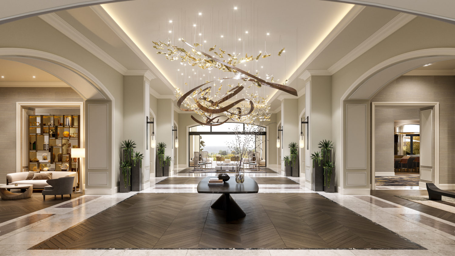 Be The First To Experience Park Hyatt Aviara S Dramatic 50 Million   Park Hyatt Aviara Lobby Entrance 